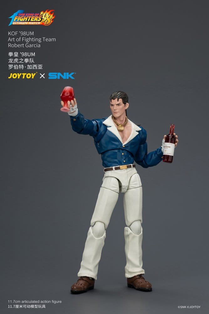The King of Fighters '98 Ultimate Match Actionfigur Robert Garcia (Art of Fighting Team) 12 cm – Bild 18