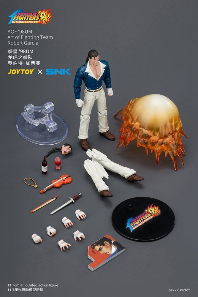 The King of Fighters '98 Ultimate Match Actionfigur Robert Garcia (Art of Fighting Team) 12 cm – Bild 20