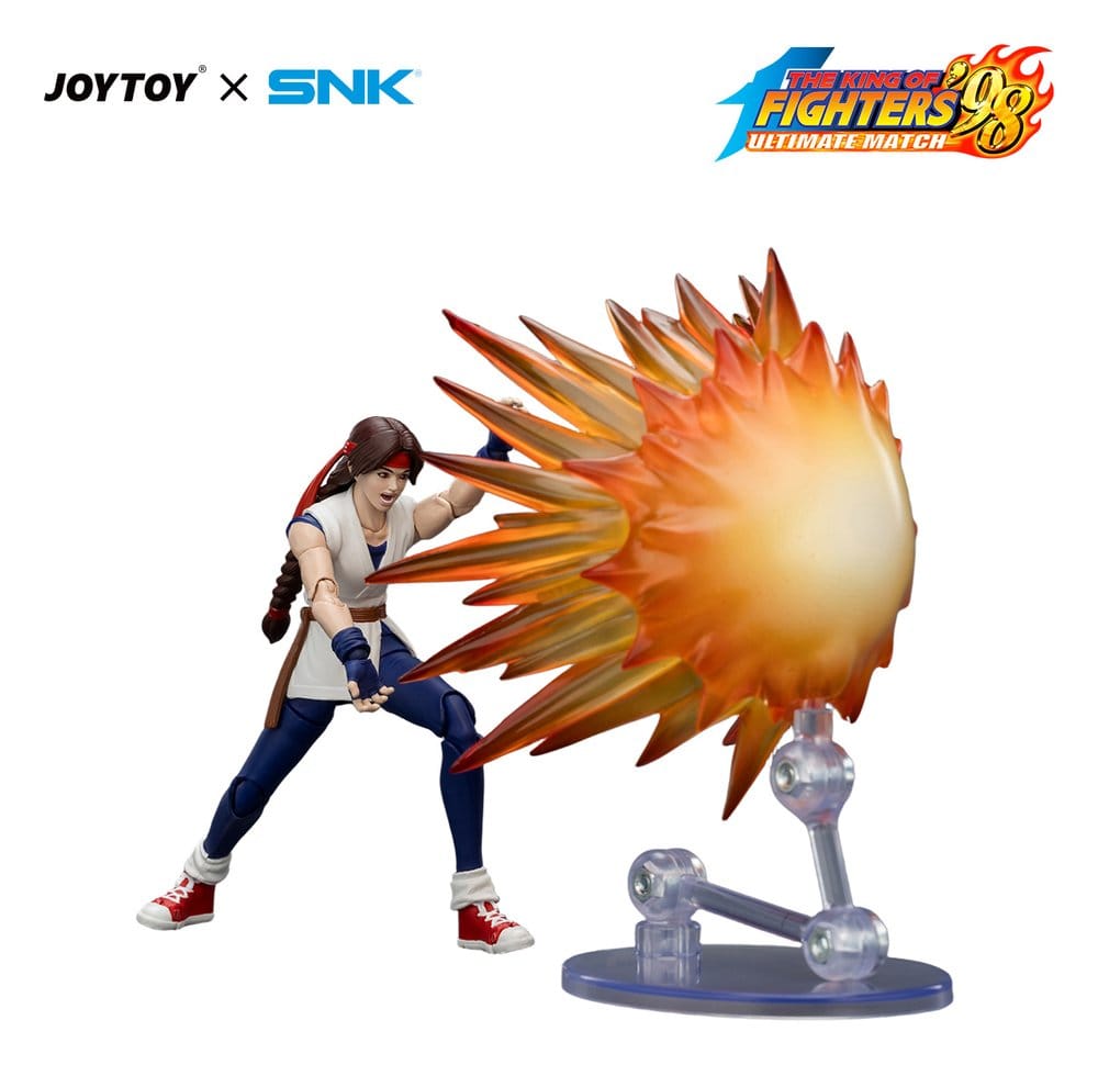 The King of Fighters '98 Ultimate Match Actionfigur Yuri Sakazaki (Art of Fighting Team) 12 cm – Bild 5