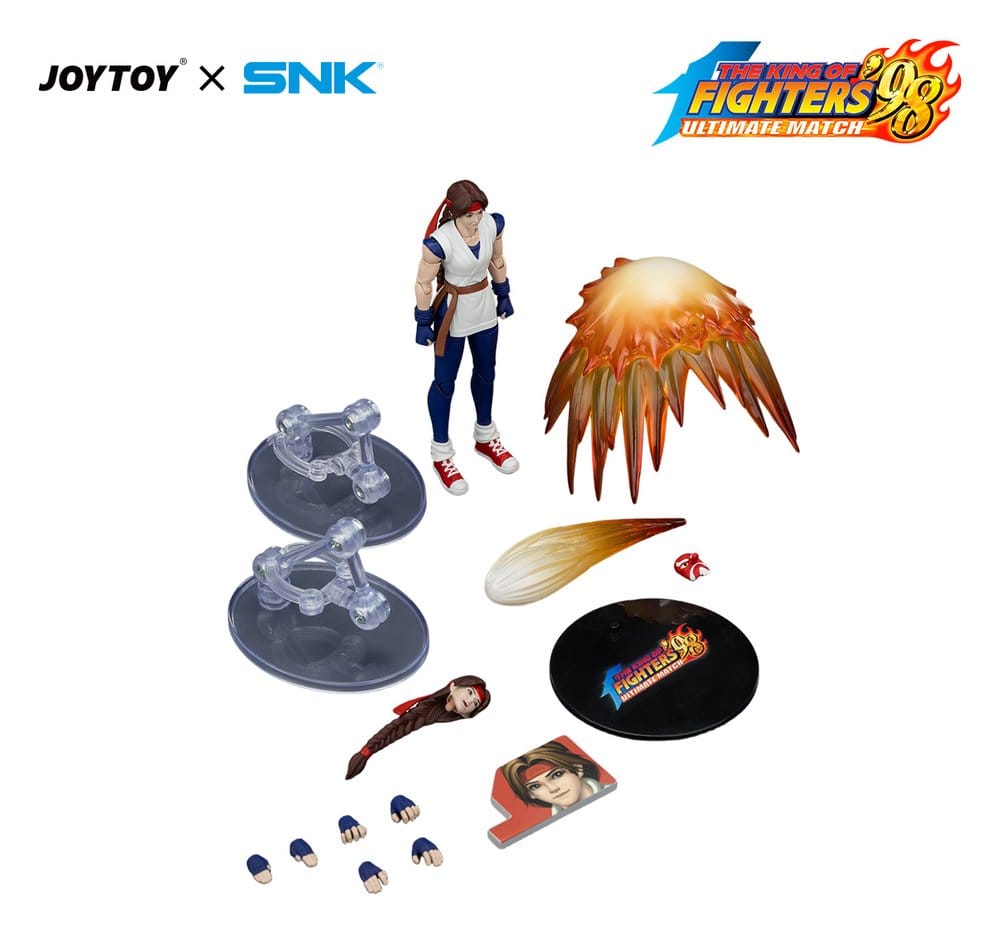 The King of Fighters '98 Ultimate Match Actionfigur Yuri Sakazaki (Art of Fighting Team) 12 cm – Bild 6