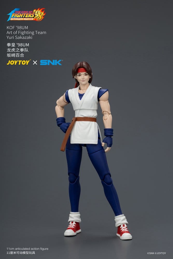The King of Fighters '98 Ultimate Match Actionfigur Yuri Sakazaki (Art of Fighting Team) 12 cm – Bild 11