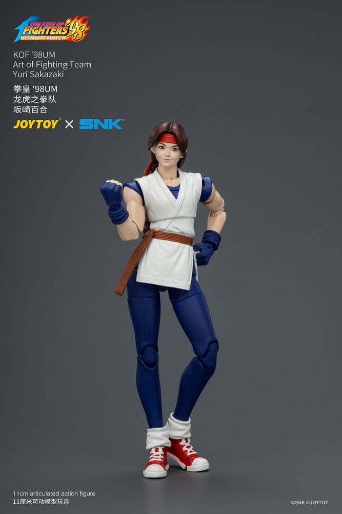 The King of Fighters '98 Ultimate Match Actionfigur Yuri Sakazaki (Art of Fighting Team) 12 cm – Bild 14