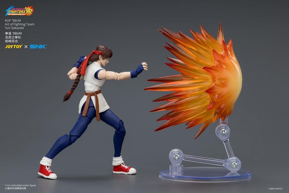 The King of Fighters '98 Ultimate Match Actionfigur Yuri Sakazaki (Art of Fighting Team) 12 cm – Bild 18