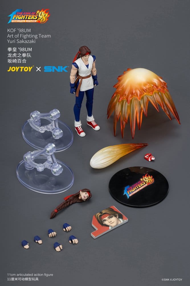The King of Fighters '98 Ultimate Match Actionfigur Yuri Sakazaki (Art of Fighting Team) 12 cm – Bild 19