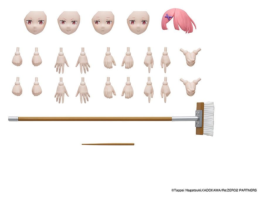 Re:ZERO -Starting Life in Another World- Kadokawa Plastic Model Series Plastic Model Kit Ram DX Ver. 16 cm – Bild 12