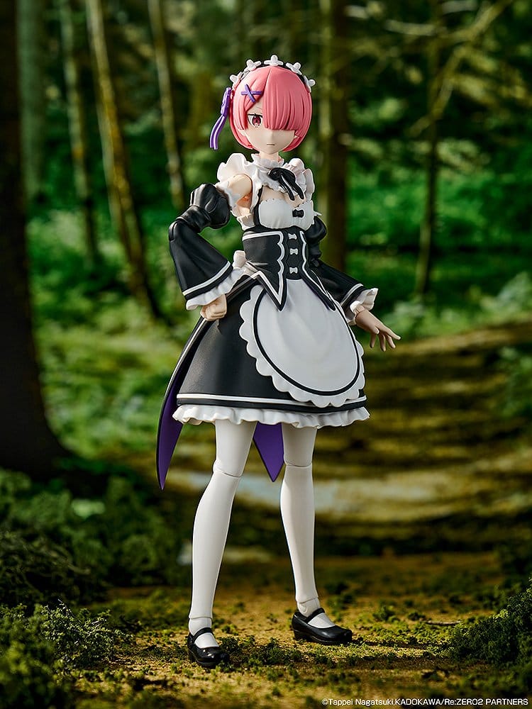 Re:ZERO -Starting Life in Another World- Kadokawa Plastic Model Series Plastic Model Kit Ram DX Ver. 16 cm – Bild 14