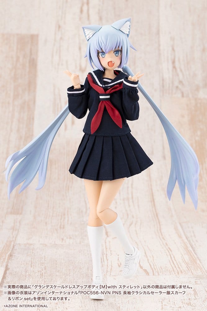 Sousaishojoteien Plastic Model Kit Grand Scale Dress Up Body M with Stylet 25 cm – Bild 10