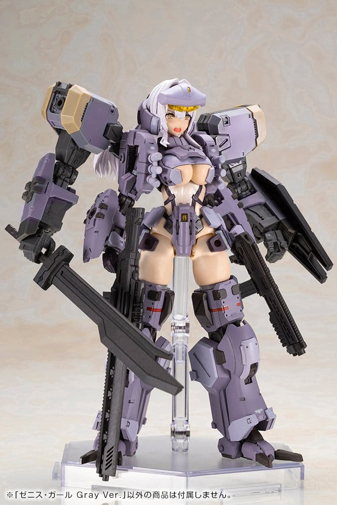 Front Mission Plastic Model Kit Non Zenith Girl Gray Ver. 16 cm – Bild 20