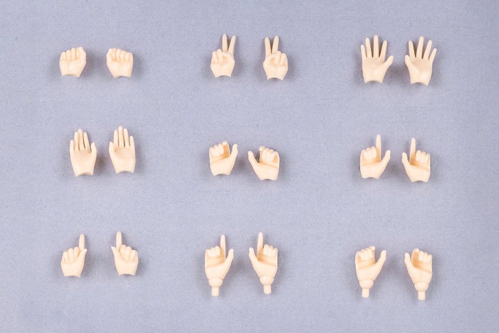 Megami Device M.S.G 09 Zubehör Set 1/1 Hand Set Skin Color A – Bild 2