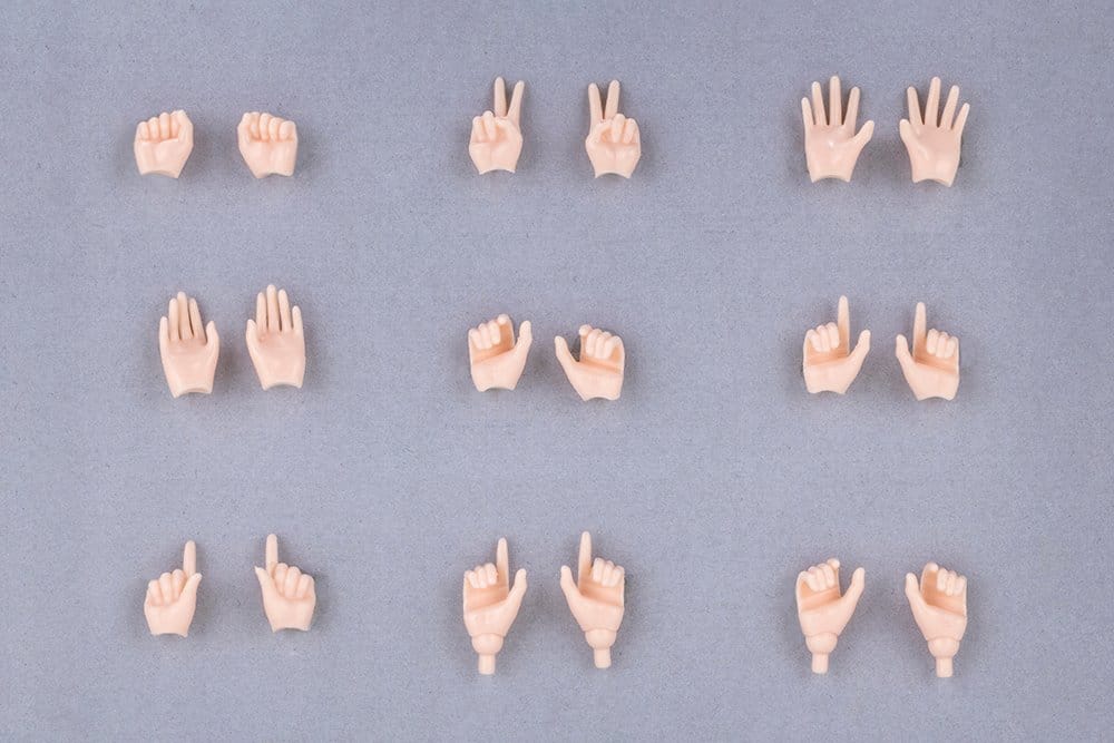 Megami Device M.S.G 09 Zubehör Set 1/1 Hand Set Skin Color B – Bild 2
