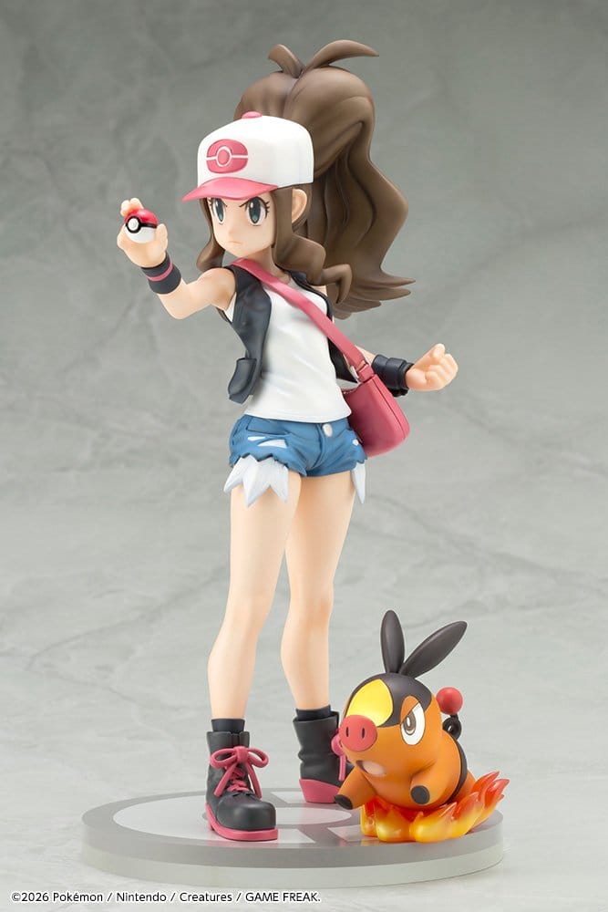 Pokémon PVC Figur 1/8 Hilda with Tepig Artfx J 21 cm – Bild 2
