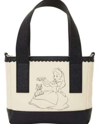 Alice in Wonderland Mini Tote Crossbody Bag
