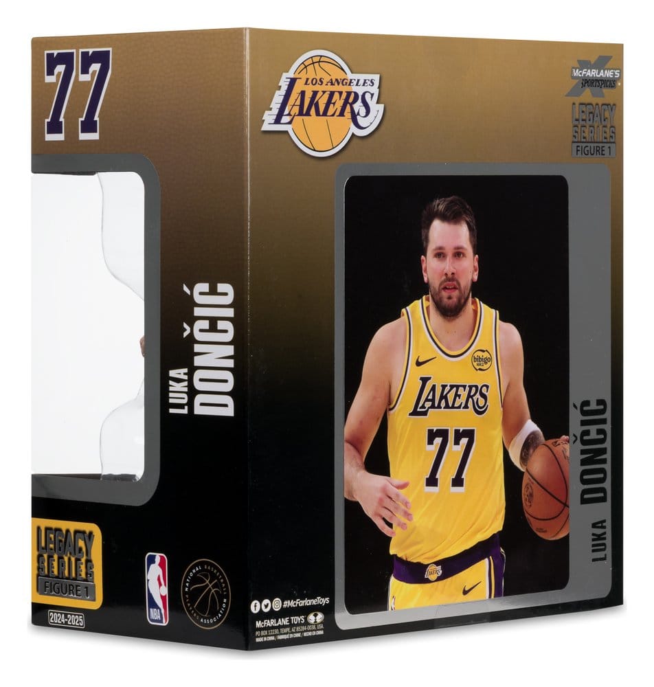 NBA McFarlane's SportsPicks Actionfigur Luka Doncic (Dallas Mavericks) 15 cm – Bild 8
