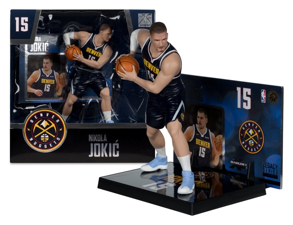 NBA McFarlane's SportsPicks Actionfigur Nikola Jokic (Denver Nuggets) 16 cm – Bild 2