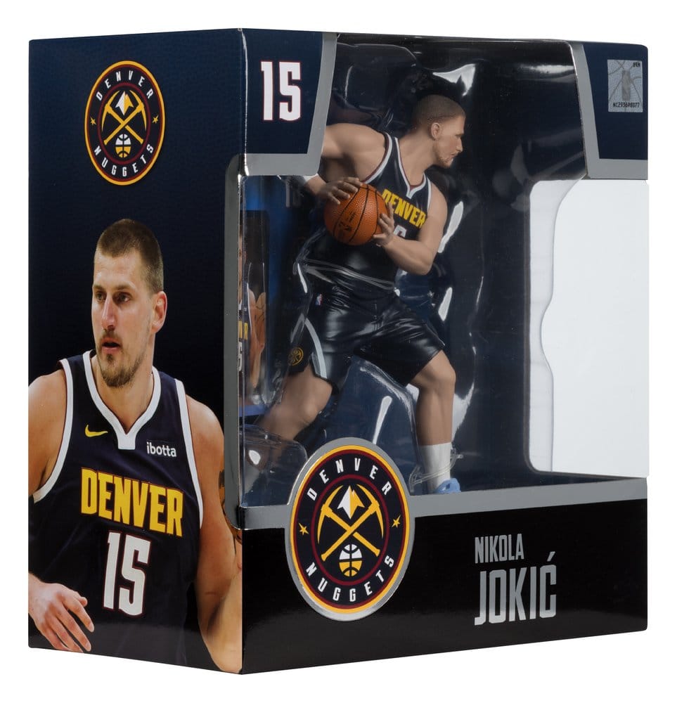 NBA McFarlane's SportsPicks Actionfigur Nikola Jokic (Denver Nuggets) 16 cm – Bild 7