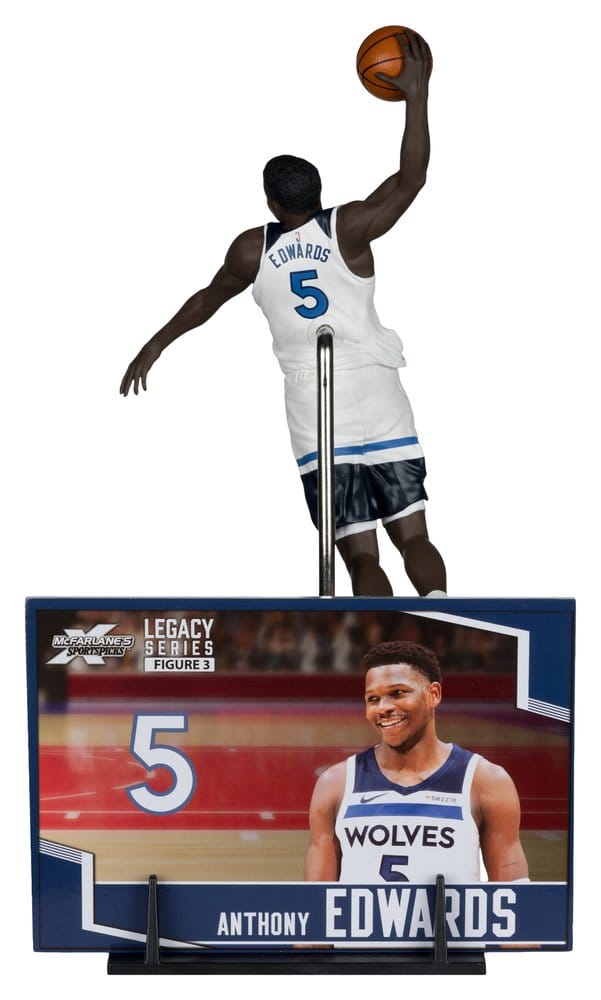 NBA McFarlane's SportsPicks Actionfigur Anthony Edwards (Minnesota Timberwolves) 21 cm – Bild 5