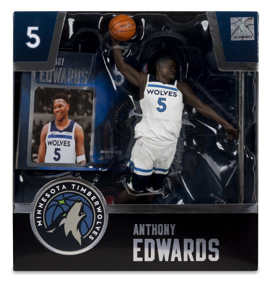 NBA McFarlane's SportsPicks Actionfigur Anthony Edwards (Minnesota Timberwolves) 21 cm – Bild 6