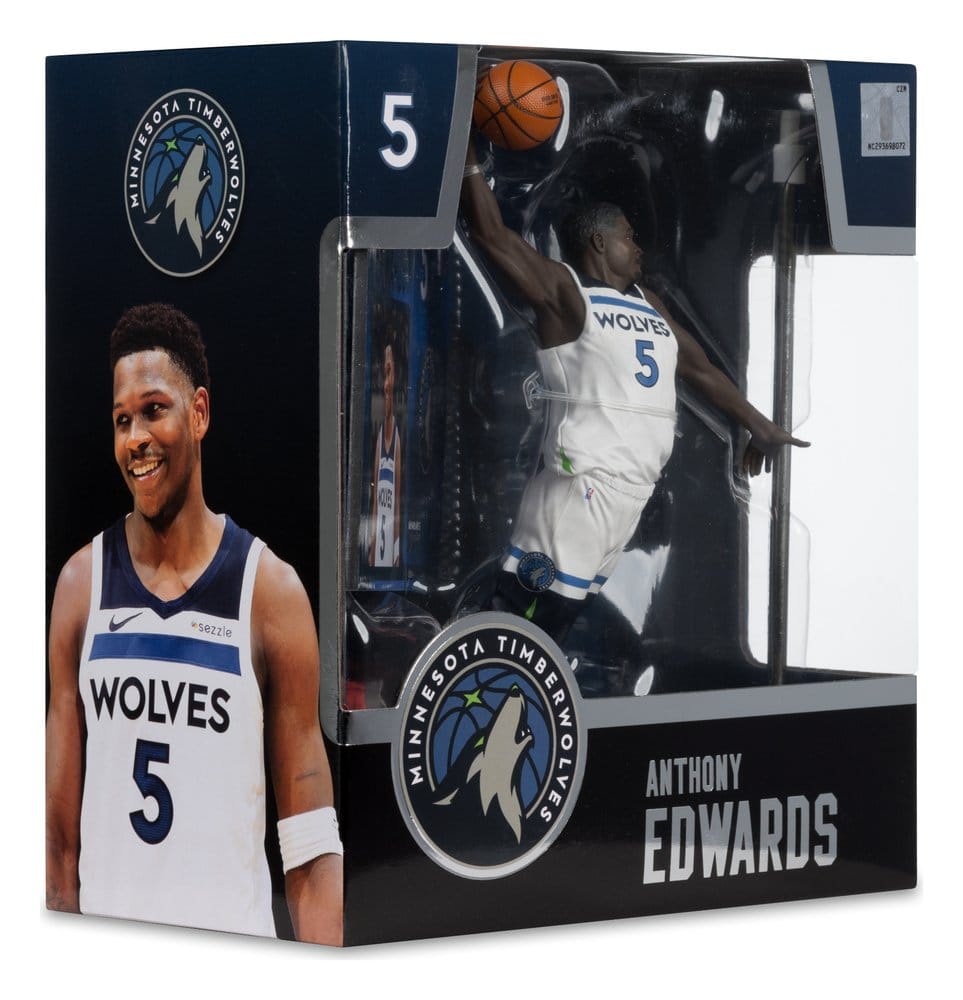 NBA McFarlane's SportsPicks Actionfigur Anthony Edwards (Minnesota Timberwolves) 21 cm – Bild 7