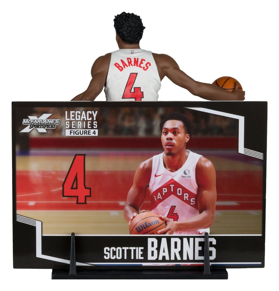 NBA McFarlane's SportsPicks Actionfigur Scottie Barnes (Toronto Raptors) 15 cm – Bild 5