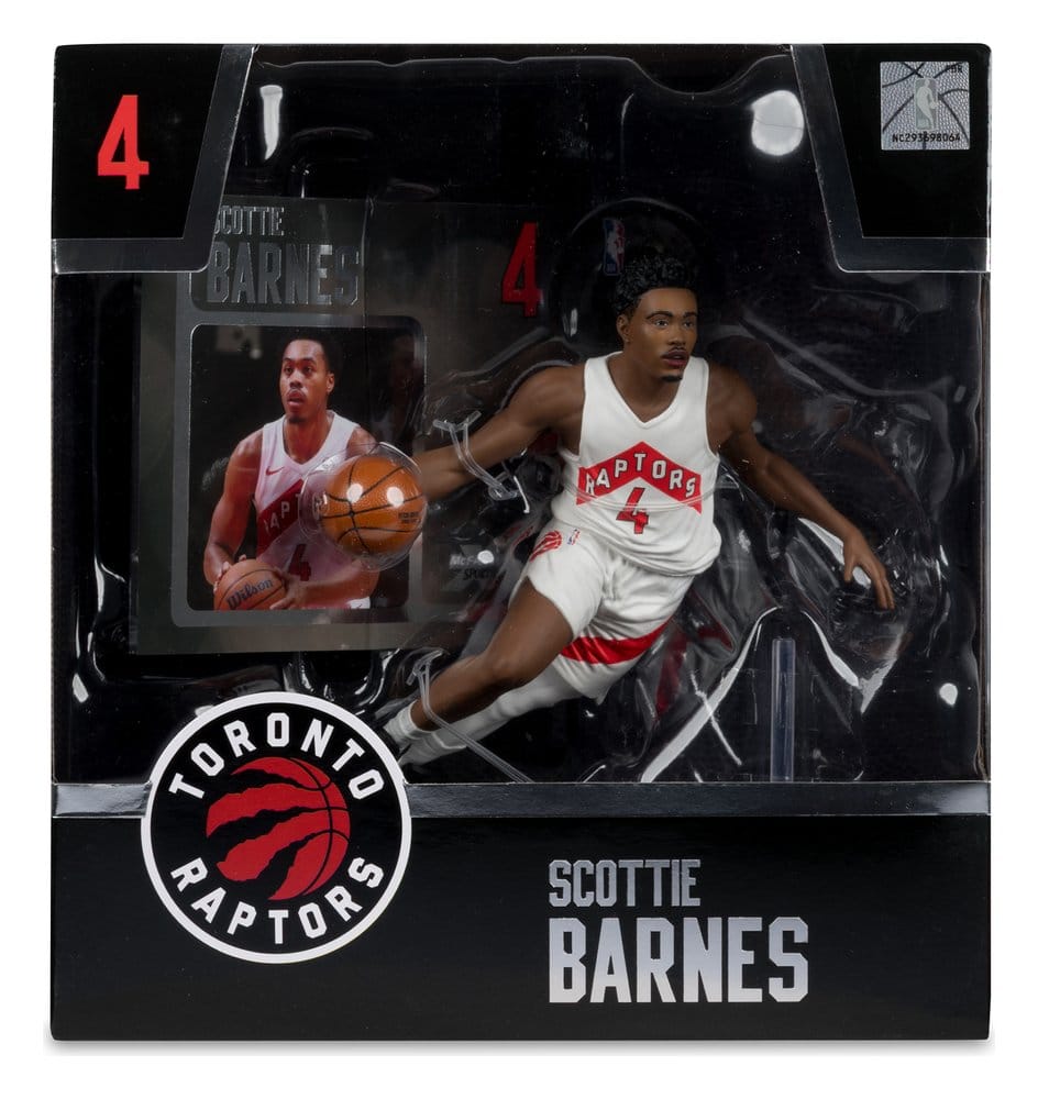 NBA McFarlane's SportsPicks Actionfigur Scottie Barnes (Toronto Raptors) 15 cm – Bild 6