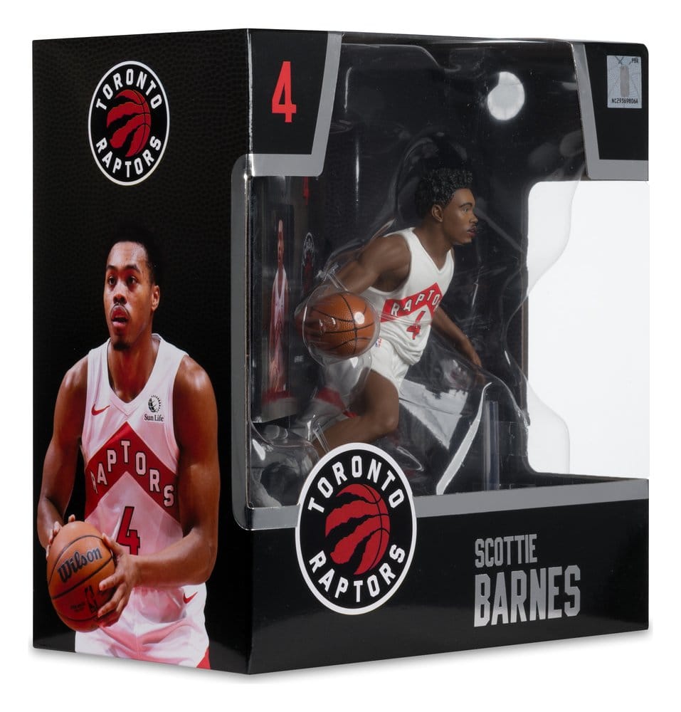 NBA McFarlane's SportsPicks Actionfigur Scottie Barnes (Toronto Raptors) 15 cm – Bild 7