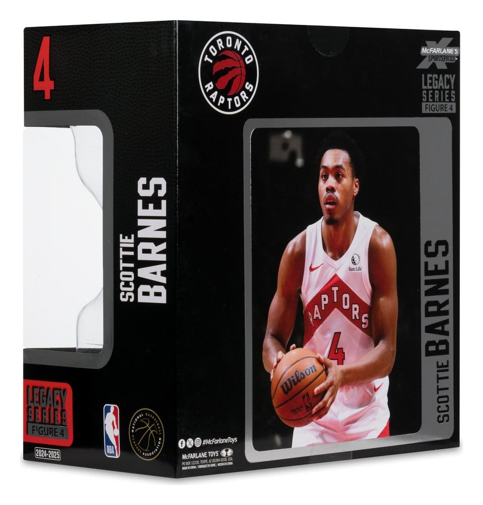 NBA McFarlane's SportsPicks Actionfigur Scottie Barnes (Toronto Raptors) 15 cm – Bild 8