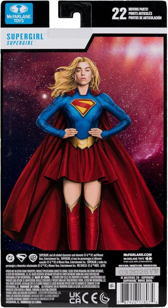 DC Multiverse Actionfigur Supergirl (Hero Costume) (Supergirl Movie 2026) 18 cm – Bild 6