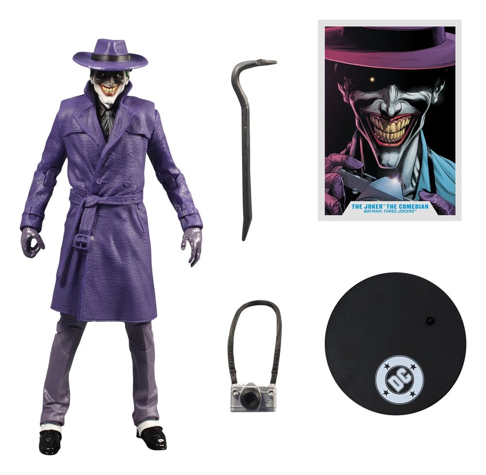 DC Multiverse McFarlane Vault Collection Actionfigur The Joker (The Comedian) (Batman: Three Jokers) 18 cm – Bild 3
