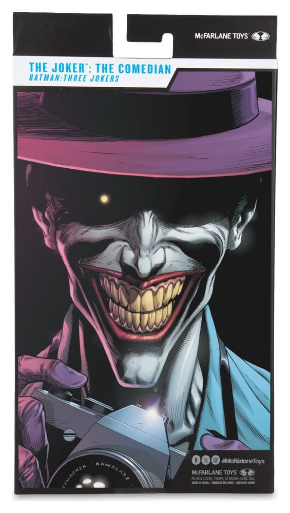 DC Multiverse McFarlane Vault Collection Actionfigur The Joker (The Comedian) (Batman: Three Jokers) 18 cm – Bild 9