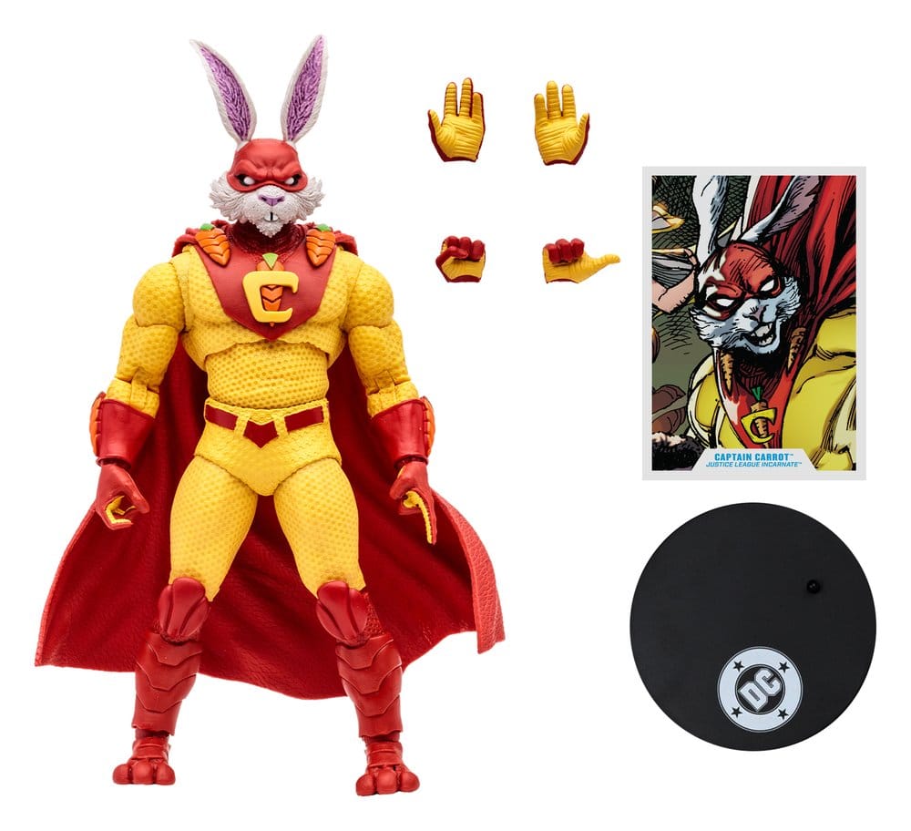 DC Multiverse McFarlane Vault Collection Actionfigur Captain Carrot (Justice League Incarnate) 18 cm – Bild 6