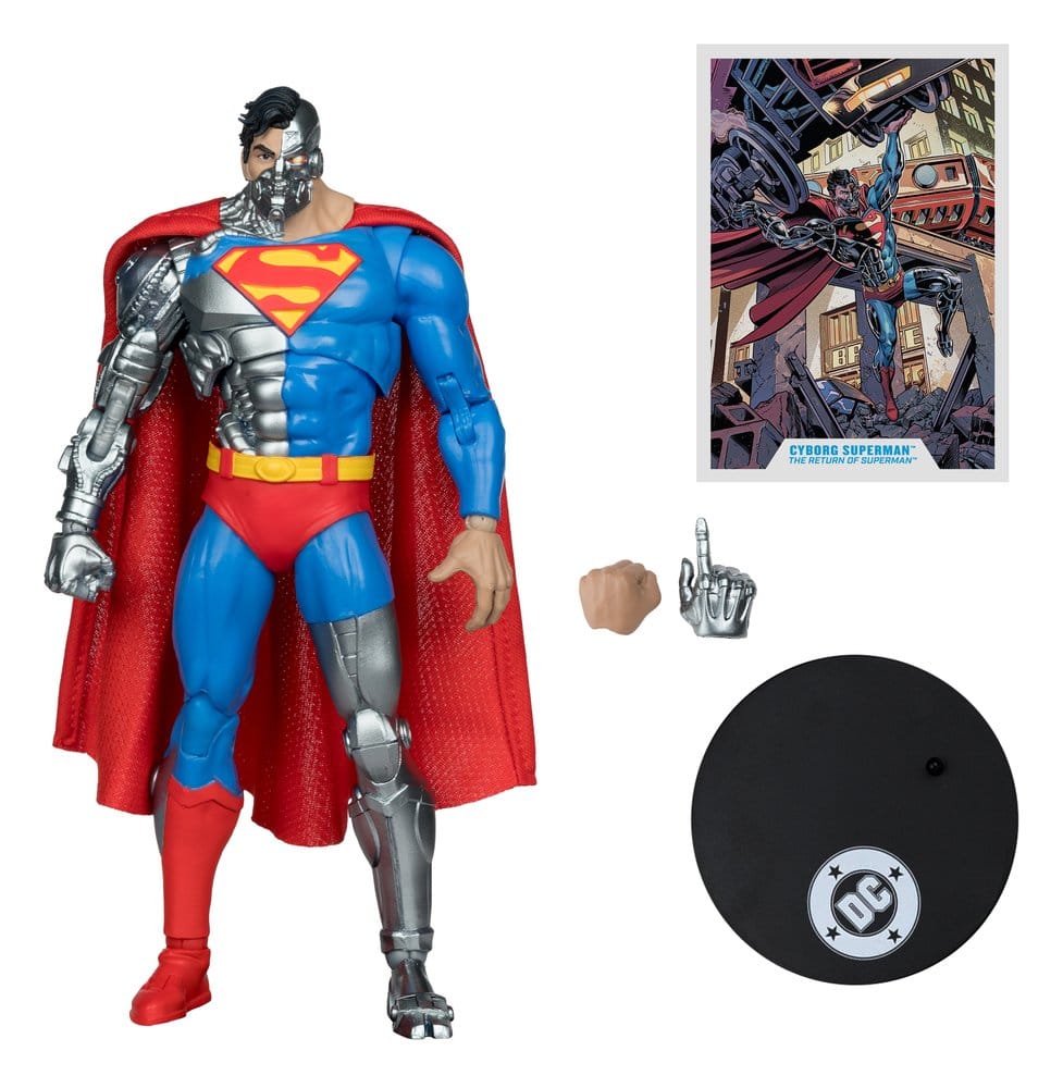 DC Multiverse McFarlane Vault Collection Actionfigur Cyborg Superman (Revenge of the Green Lanterns) 18 cm – Bild 2