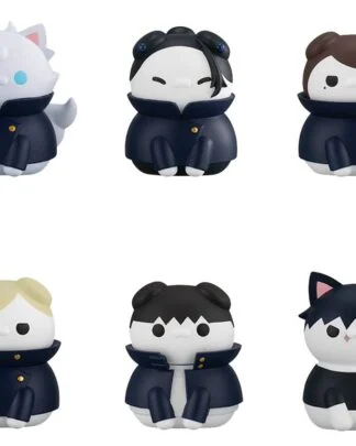 Jujutsu Kaisen Mega Cat Project Jujutsu Cats Hidden Inventory/Premature Death Ver. Minifiguren 3 cm Blind Box Display (8) (Repeat)