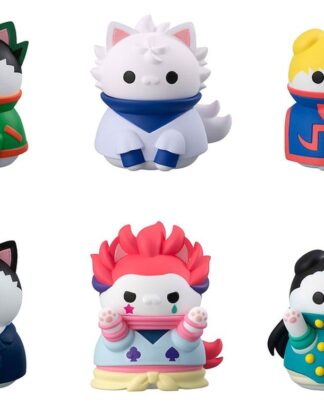 Hunter x Hunter Mega Cat Project Minifiguren Nyanter x Nyanter Hunter x Cat 3 cm Blind Box Sortiment (8)