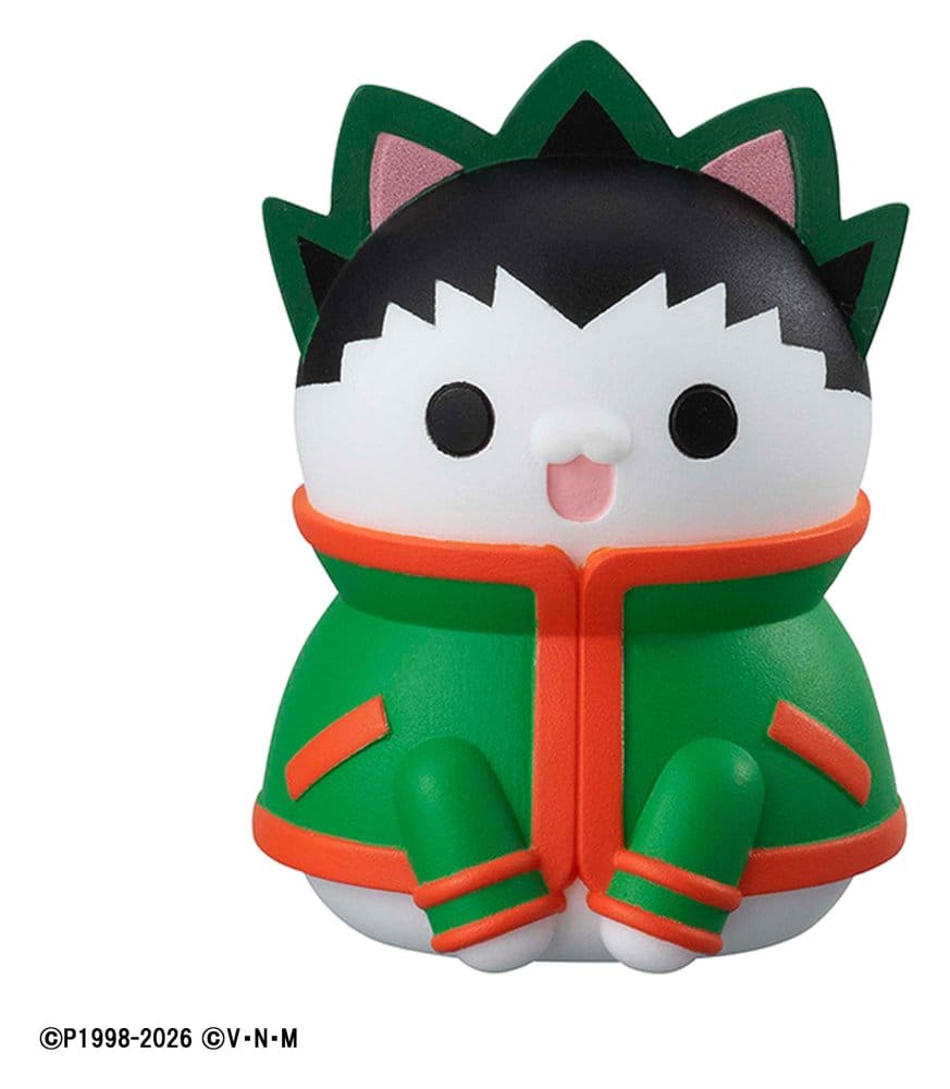 Hunter x Hunter Mega Cat Project Minifiguren Nyanter x Nyanter Hunter x Cat 3 cm Blind Box Sortiment (8) – Bild 2