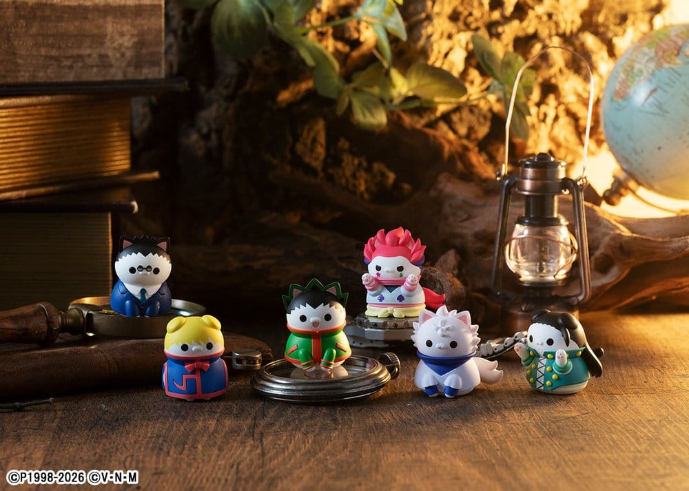 Hunter x Hunter Mega Cat Project Minifiguren Nyanter x Nyanter Hunter x Cat 3 cm Blind Box Sortiment (8) – Bild 8