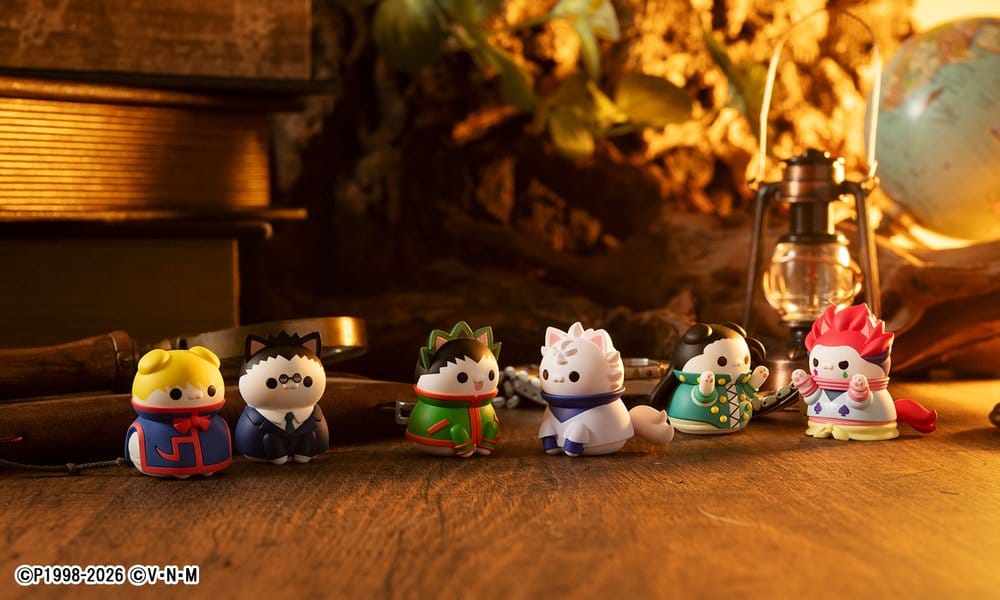 Hunter x Hunter Mega Cat Project Minifiguren Nyanter x Nyanter Hunter x Cat 3 cm Blind Box Sortiment (8) – Bild 9
