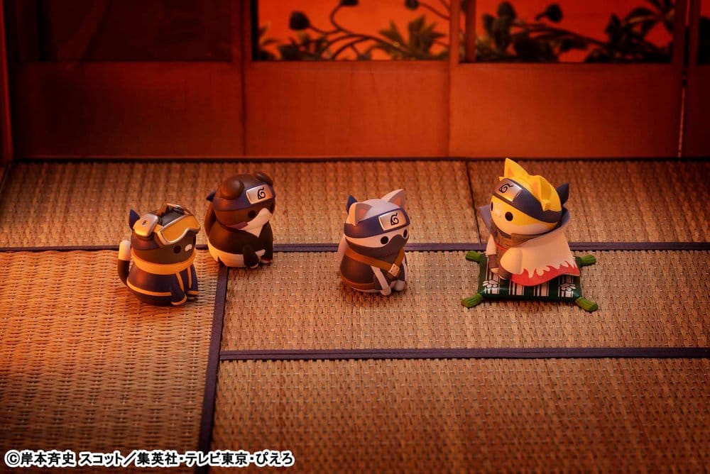 Naruto Shippuden Mega Cat Project Nyaruto! Once upon a time in Konoha village Minifiguren 3 cm Blind Box Display (8) (Repeat) – Bild 11