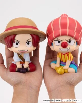 One Piece Look Up PVC Figuren 2er-Pack Shanks & Buggy Childhood Ver. 11 cm (with gift)