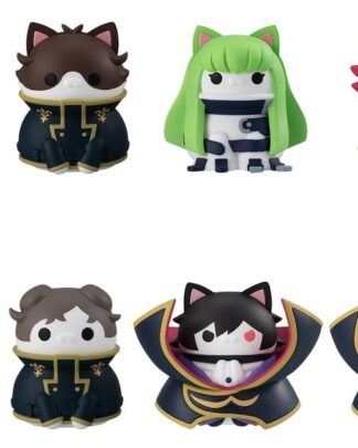 Code Geass: Lelouch of the Rebellion Mega Cat Project Minifiguren Code Genyass 3 cm Blind Box Sortiment (8)