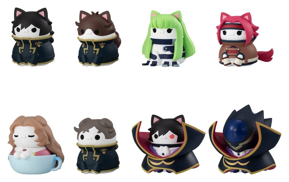 Code Geass: Lelouch of the Rebellion Mega Cat Project Minifiguren Code Genyass 3 cm Blind Box Sortiment (8) – Bild 14
