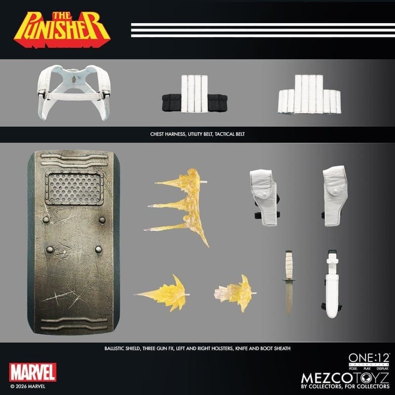 Marvel Comics One:12 Collective Actionfigur 1/12 Punisher 17 cm – Bild 3