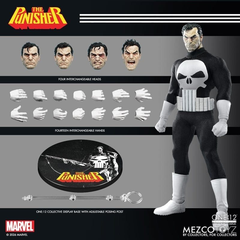 Marvel Comics One:12 Collective Actionfigur 1/12 Punisher 17 cm – Bild 5