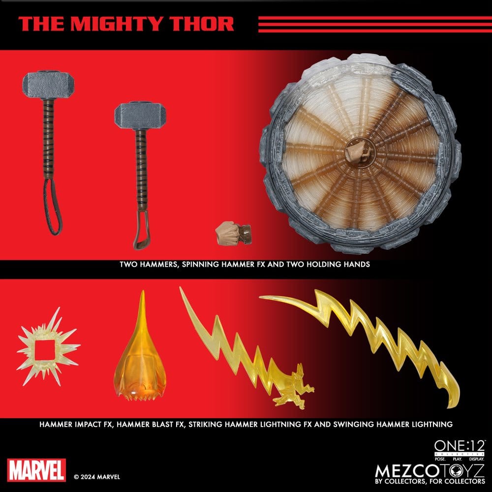 Marvel One:12 Collective Actionfigur 1/12 The Mighty Thor 17 cm – Bild 11