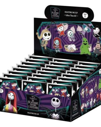 The Nightmare Before Christmas 3D PVC-Taschenanhänger Serie 11 Blind Bag Display (24)