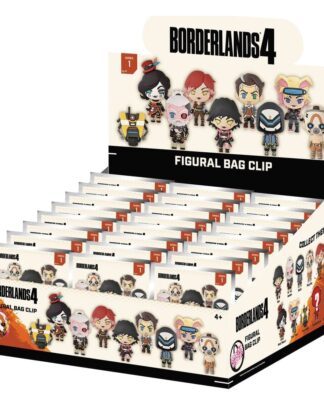 Borderlands 3D PVC-Taschenanhänger Serie 1 Blind Bag Display (24)