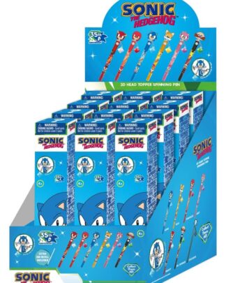 Sonic 3D Head Topper Drehkugelschreiber Display (12)