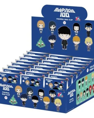 Mob Psycho 100 3D PVC-Taschenanhänger Serie 1 Blind Bag Display (24)