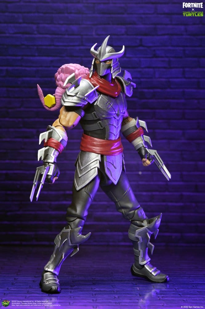 Teenage Mutant Ninja Turtles x Fortnite Actionfigur Shredder 18 cm – Bild 3