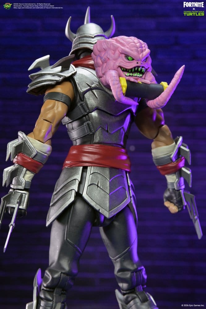 Teenage Mutant Ninja Turtles x Fortnite Actionfigur Shredder 18 cm – Bild 4