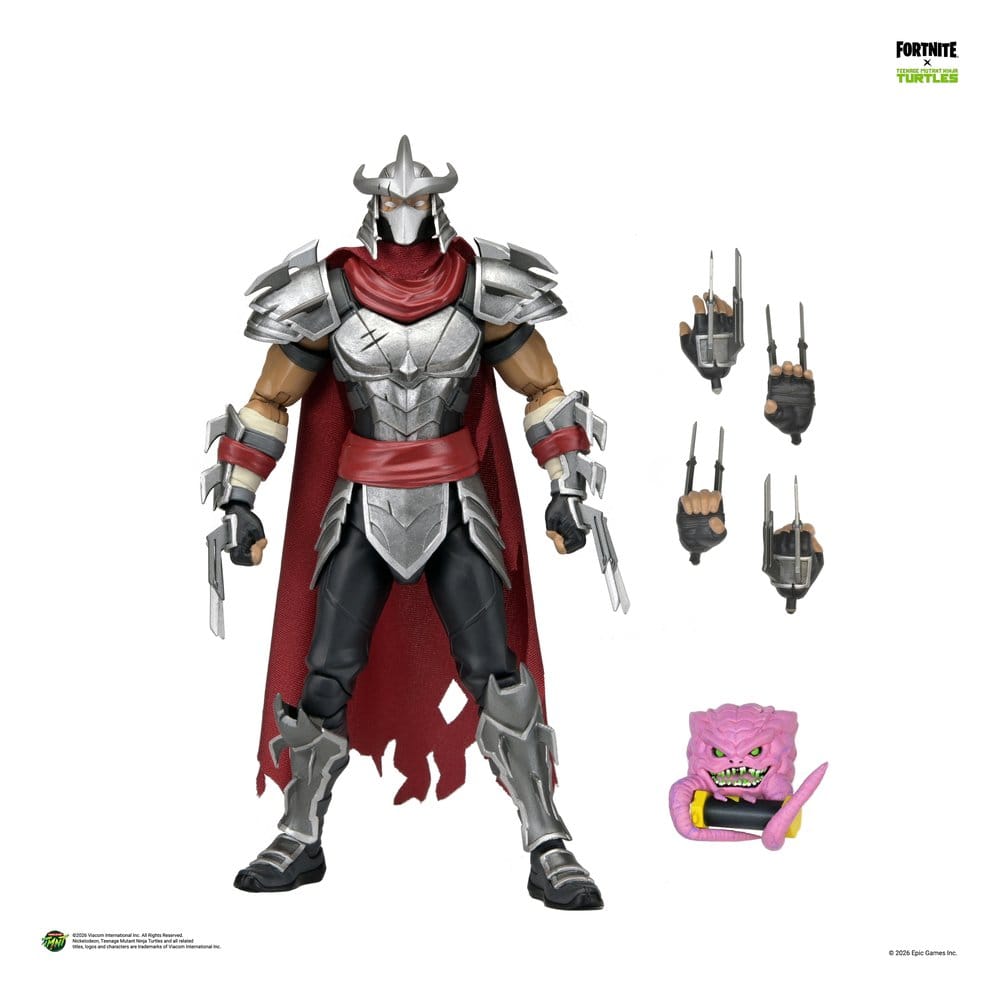 Teenage Mutant Ninja Turtles x Fortnite Actionfigur Shredder 18 cm – Bild 5